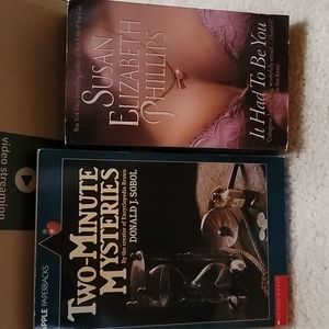2 minute mysteries and It had to be you books